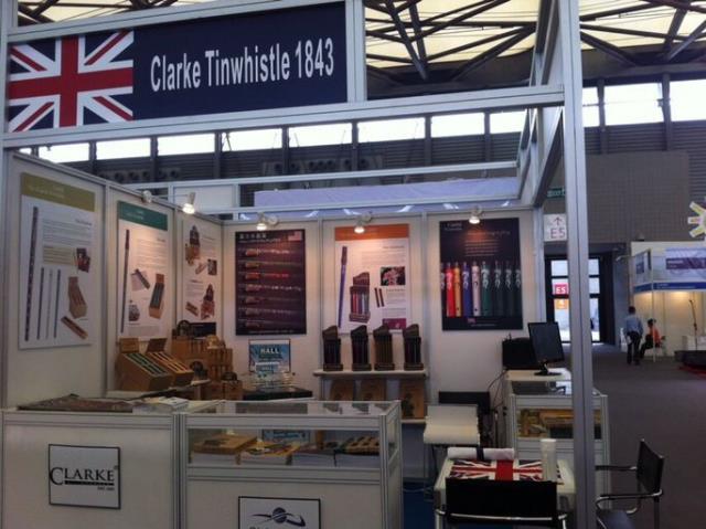 2016 MUSIC CHINA中国上海国际乐器展，The Clarke TINWHISTLE与您相约W1A3